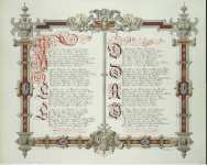 Graeb Carl Georg Anton and Schutze Ernst Friedrich Gotthold II Fifth Sheet of the Poem Blancheflour by K.F. Scherenberg - Hermitage